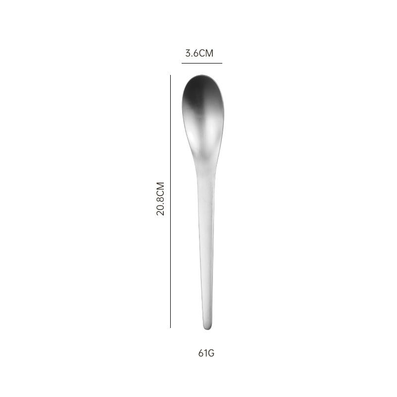 Cuchara de la cena de la astilla