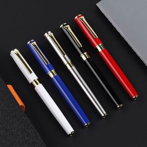 Pluma Estilográfica de Metal de Alta Gama, Pluma Estilográfica de Lujo para Hombre con Diámetros de 0.38/0.5/0.7/1.0mm, para Negocios y Oficina - Product Image 1