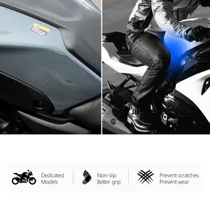 Protection de genou de protection de réservoir latéral de moto pour SUZUKI GSX-S750 <span class=keywords><strong>GSXS</strong></span> <span class=keywords><strong>750</strong></span> Z 2017-2025 - Product Image 5