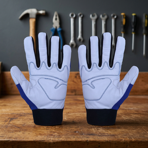 Custom High Quality Mechanics Safety Gloves Cotton/Polyester/Spandex Breathable & Thermal for Men and Women - Product Image 3
