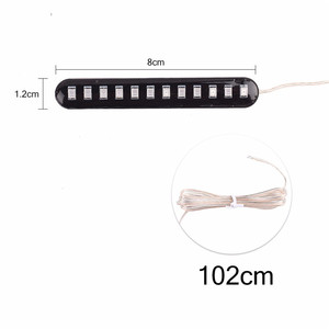 Autodragons – Clignotants séquentiels pour moto, 12 bandes LED, feux arrière, indicateur LED - Product Image 5