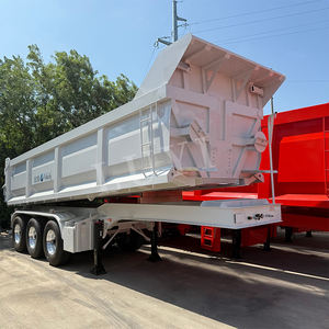 Meilleur prix pour semi-remorques à benne basculante à 3 <span class=keywords><strong>essieux</strong></span> de 60 tonnes, 50 tonnes, 100 tonnes, pour le transport de sable et de charbon - Product Image 2