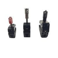 Piezas mecanizadas especiales Super Cangrejo Abrazadera de garra con perilla Abrazadera de brazo mágico con 1/4 "y 3/8" para monitor de trípode de videocámara DSLR