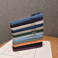 Coque de téléphone magnétique transparente pour iPhone 18 ProMax 17 Air 16 15 Plus 14, protection d'objectif métallique, antichoc, coque rigide