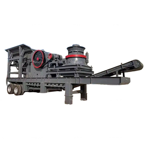 Xách tay động cơ điện di động máy nghiền hàm cho Đồng Vàng & quặng sắt với thành phần cốt lõi-gear & PLC cho đá nghiền - Product Image 4
