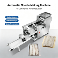 Machine industrielle Tolcat à haute efficacité pour la production de nouilles fraîches, équipement automatique en acier inoxydable pour la fabrication de pâtes pour les magasins de nouilles