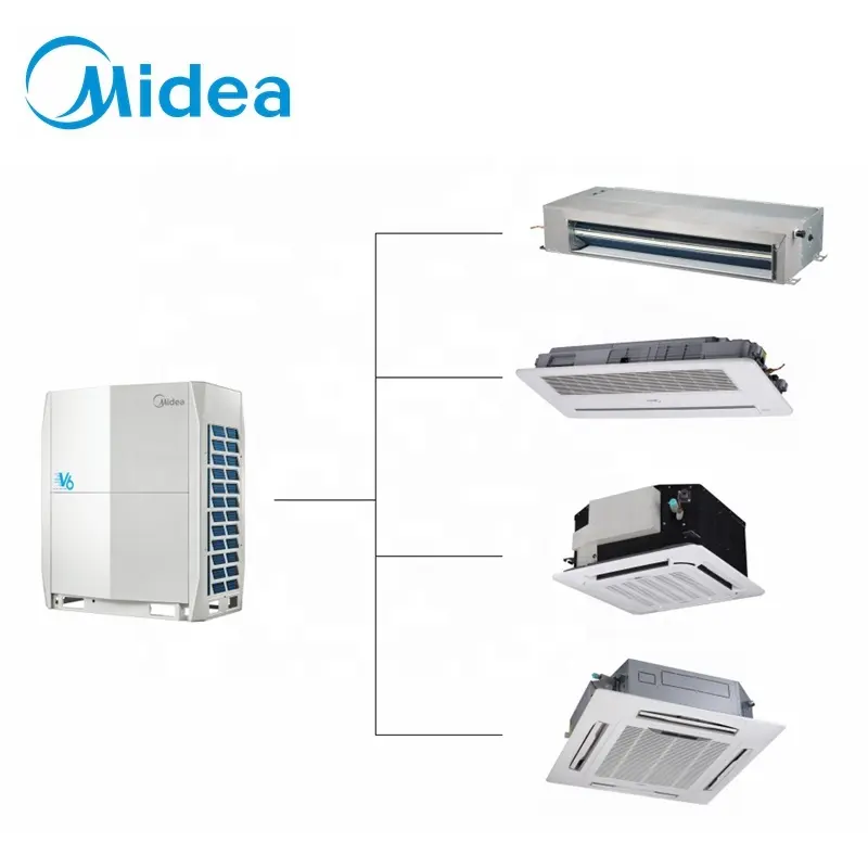 Midea 48000 Btu Thương Mại Điều Hòa Không Khí Đứng Đơn Vị Cho Hệ Thống HVAC