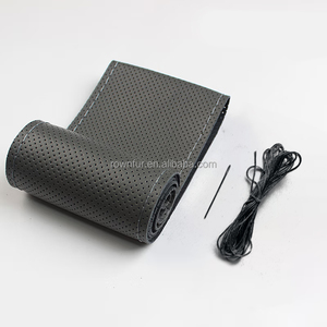 Funda Universal para Volante de Cuero Vacuno, Accesorios Interiores para Automóviles RAV4, CR-V, F-150, Camry, Civic, Tiguan, CX-5 - Product Image 4