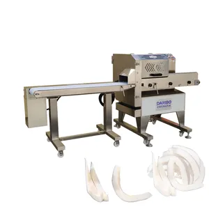 Brown Coconut Fresh Slicer Machinery Slice Vegetable And Fruit Potato Slicing Machine Pineapple In Slices