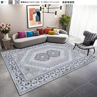 Haute qualité coton fait à la main violet tapis classique personnalisé accessoires simples pour Restaurant chinois hôtel maison exercice prière