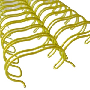 Factory Price White Metal <strong>Binding</strong> Wire 92 <strong>Loops</strong>/pcs 250 Pcs/ctn Double <strong>Loop</strong> Wire <strong>O</strong> - Product Image 5