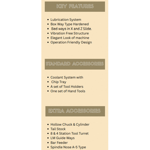 เครื่องกลึงซีเอ็นซีความแม่นยำสูง TCLT 100 สำหรับงานกลึงโลหะอัตโนมัติ เจาะเกลียว และเครื่องจักรอุตสาหกรรมที่มีความแม่นยำสูง - Product Image 4