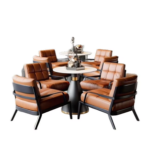Ensemble table et tabourets <span class=keywords><strong>de</strong></span> bar en métal, style luxe léger et élégant, confortable et peu encombrant, idéal pour les pubs, bistrots et zones <span class=keywords><strong>de</strong></span> restauration décontractées. - Product Image 5
