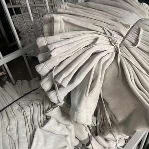 Conjunto de Sudadera con Capucha y Pantalones Deportivos para Hombre, 100% Algodón, Diseño Sólido, Ropa Urbana de Alta Calidad con Forro para Otoño - Product Image 4