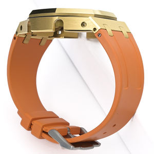 Kit de bracelet de <span class=keywords><strong>montre</strong></span> en caoutchouc FKM Offre Spéciale pour boîtier de <span class=keywords><strong>montre</strong></span> en acier inoxydable <span class=keywords><strong>G</strong></span> <span class=keywords><strong>Shock</strong></span> Ga2100 45mm avec bracelet de <span class=keywords><strong>montre</strong></span> en caoutchouc fluoré - Product Image 6