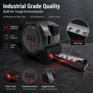 <span class=keywords><strong>Télémètre</strong></span> <span class=keywords><strong>laser</strong></span> 3-en-1 60m avec impression de logo personnalisé – Meilleure vente - Product Image 6