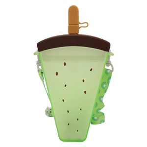 Vaso de Agua con Forma de Fruta Kawaii Tomatodos, Botella de Agua con Forma de Melón con Pajita para Niños, Vaso Infantil de 320 ml - Product Image 4