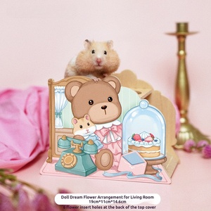 La cachette de hamster la plus récente et originale, écologique, inodore et mignonne - Product Image 2