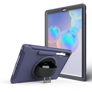 Per Samsung <span class=keywords><strong>galaxy</strong></span> Tab <span class=keywords><strong>S6</strong></span> T860 TPU cavalletto caso con le mani cinghia sul retro della copertina - Product Image 4