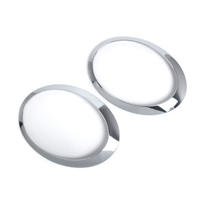 Mini Headlight Trim Ring 2001-2006 Electroplated <b>ABS</b> Plastic For BMW R50 Bumper Cover - Product Image 4