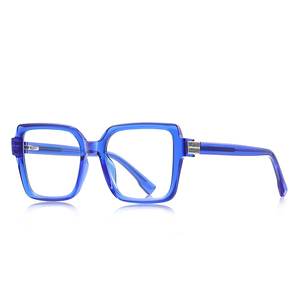 <span class=keywords><strong>Gafas</strong></span> Ópticas Extra Grandes Modelo 2280, Monturas <span class=keywords><strong>de</strong></span> <span class=keywords><strong>Gafas</strong></span> Cuadradas TR90, Logotipo Personalizado, Montura Óptica Femenina, Montura en Existencia para Miopía - Product Image 5