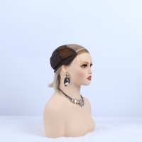 Peluca de Cabello Virgen Brasileño Rubio Corto con Flequillo - Peluca de Encaje HD Lisa de Aspecto Natural para Uso Diario