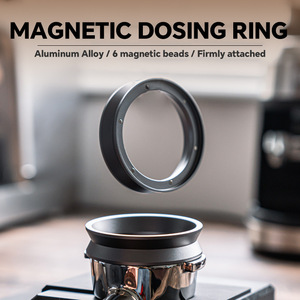 Anillo dosificador de café, conector magnético universal de aleación de aluminio antipolvo para uso en cafeteras - Product Image 4