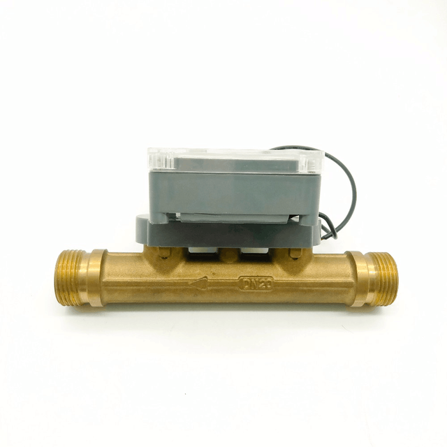 OEM Type Electronic Water Meter AMR Remote Reading Digital Water Flow Meter Class B Brass Body Smart Water Metering Solution