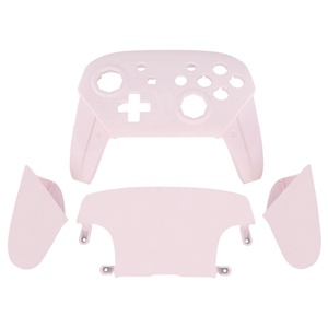 เคสแบบเต็มตัวสีชมพูทรงแปดเหลี่ยมพร้อมฝาปิดแบบมีรูระบายอากาศสำหรับจอย Nintendo Switch Pro Controller อุปกรณ์เสริมสำหรับเกมแพด - Product Image 2