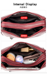 Fashion New Designer Crossbody Bags High Quality PU Leather Shoulder Messenger Bag Casual <b>Totes</b> Luxury Women Handbags and Purses - Product Image 5