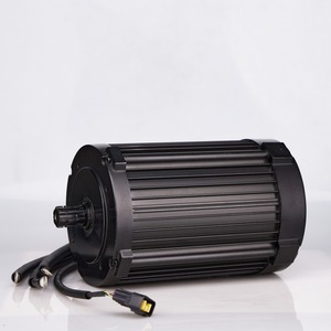 Moteur synchrone à aimants 145-130 de 7000W haute puissance, moteur BLDC à entraînement central haute fiabilité pour moto, moteur PMSM à entraînement central 145-130 - Product Image 6
