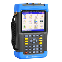 Voltmètre triphasé portable numérique, testeur d'angle de phase, détecteur de tension et de courant AC, analyseur d'harmoniques de puissance