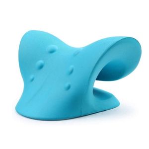 Perangkat traksi leher serviks pereda nyeri efektif dan perenggang bantal pijat dengan titik pijat kunci produk pijat - Product Image 2