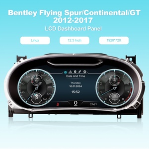 NaviHua 12.3 Inch <b>Car</b> Digital Cluster <b>for</b> Bentley Continental GT Flying Spur 2012 2017 New Auto LCD Dashboard Virtual Cockpit - Product Image 4