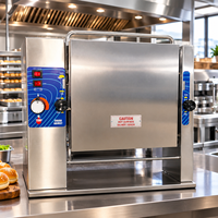 Machine à fabriquer des pains à hamburger commerciaux BT-220, machine à presser les pains à hamburger en acier inoxydable, épaisseur réglable, 220V