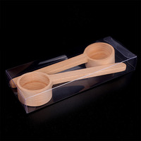 Cuillère doseuse en bois de qualité alimentaire pour café, matcha, assaisonnements et grains de café
