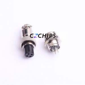 KH-GX12-4P Circular (Cable) Connector Connector ( Jack Specification: M12 )( Total PIN Count: 4P )( Gender: Male-Female Set ) - Product Image 1