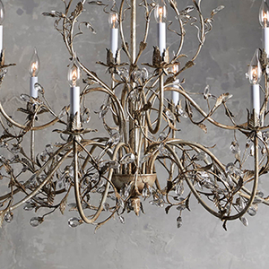 Luminaire américain vintage en cristal pour villa, chambre à coucher, intérieur, lustre <span class=keywords><strong>grand</strong></span> salon - Product Image 5