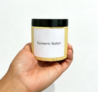 Beurre corporel fouetté au curcuma, hydratant et éclaircissant, végétalien et naturel, marque privée OEM