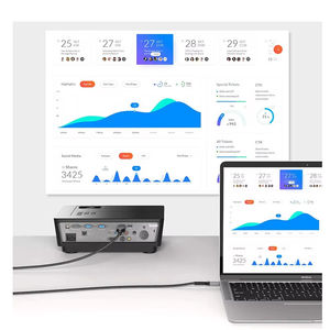 Cable HDMI 2.1 4K 8K de alta velocidad de 48 Gbps, cable HDMI 2.1 8K/60Hz para TV, proyector, decodificador, cable de video HDMI 4K - Longitud - 5M - Product Image 4