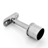 Pince à verre en acier inoxydable 304 pour garde-corps PC Water Hardware pour piscine d'escaliers