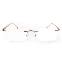 Lunettes photochromiques sans monture pour hommes et femmes, protection UV avec blocage de la lumière bleue, lunettes d'ordinateur