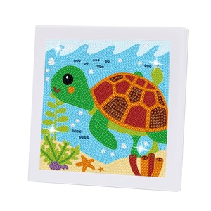 Kit de Peinture Diamant 18x18cm, Toile Complète à Broder, DIY, Livraison Rapide, Vente en Gros pour <span class=keywords><strong>D</strong></span>écoration Maison et Cadeau - Product Image 4