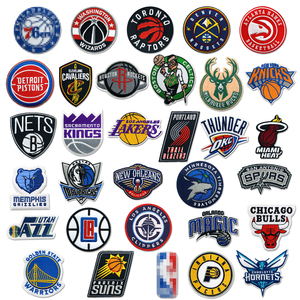Nouvelles Étiquettes Brodés et Appliqués pour Vêtements de Sport, Vente Directe Usine, Patchs Logo Équipes Nationales de <span class=keywords><strong>Basketball</strong></span> - Product Image 1