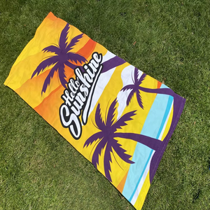 Toalla de playa de microfibra con estampado de mandala bohemia, tela de rizo resistente a la arena para escapadas de verano - Product Image 5