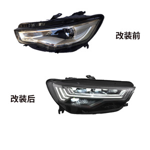 Conjunto de Faros Delanteros para Audi A6L 2012-2015, LED con Luz de Señal de Giro Secuencial y Luz Diurna - Product Image 3