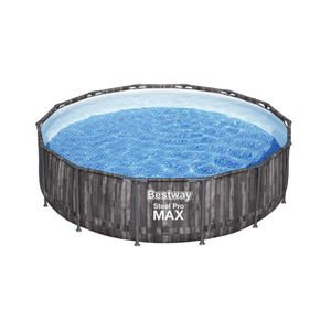 <span class=keywords><strong>Bestway</strong></span> 5614Z Piscine en PVC hors sol pour enfants avec accessoires Cadre rond portable en acier pour nouveau-né adulte - Product Image 1