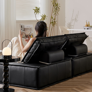 Factory Direct European and American Fabric <strong>Sofa</strong> Balcony <strong>Bedroom</strong> Technology Cloth <strong>Small</strong> Family <strong>Sofa</strong> Bed Lazy Modular Block <strong>Sofa</strong> - Product Image 4