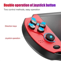Consola de Juegos Portátil X7, Pantalla Grande HD de 4.3 Pulgadas, 8G X7plus, Juegos Clásicos Retro, Mini Consola de Videojuegos MP5