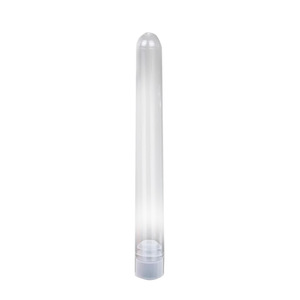 Disposable <b>Plastic</b> Test <b>Tubes</b> With Caps Transparent Reagent Sample <b>Tubes</b> Ordinary Specification - Product Image 1
